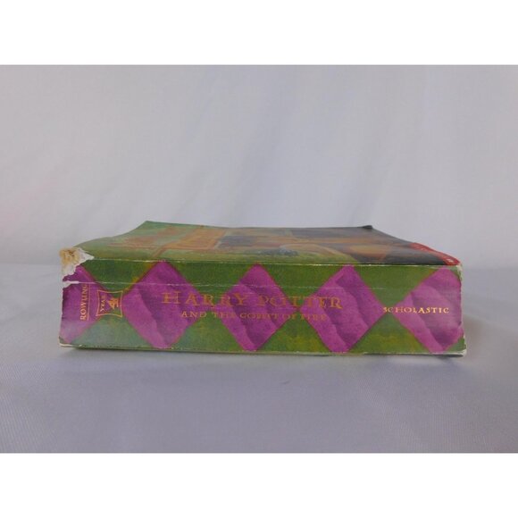 Harry Potter and the Goblet of Fire J.K. Rowling Fantasy Scholastic Paperback Bo - Picture 2 of 7